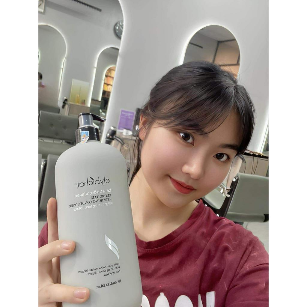 Dầu Gội Xả Elybiohair Collagen - Giảm Rụng Tóc, Phục Hồi Tóc Khô Xơ, Hư Tổn - Chính Hãng