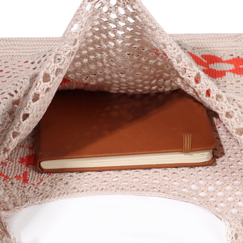 Túi Xách Đan Len Sức Chứa Lớn Thời Trang Cho Nữ