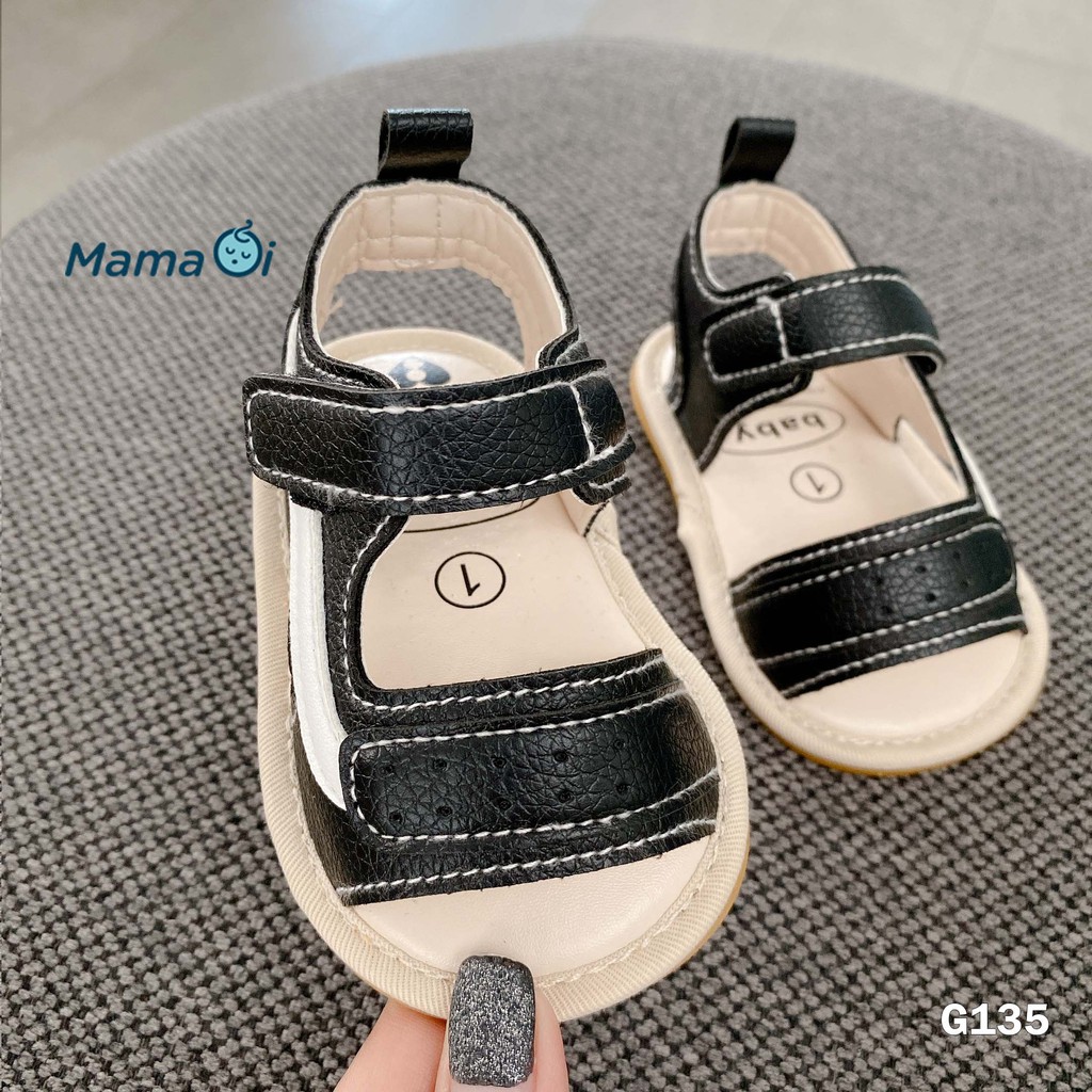 G135 Giày sandal đế nhựa  giày tập đi cho bé của Mama Ơi - Thời trang cho bé