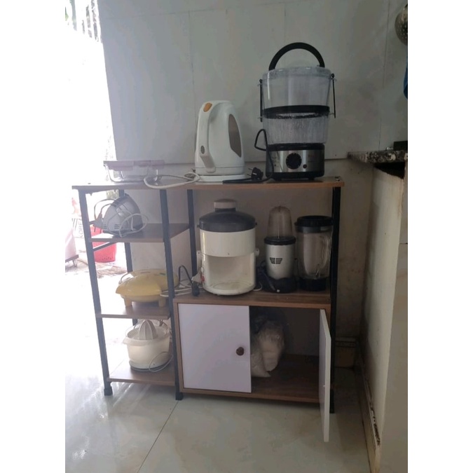 [SIÊU RẺ] KỆ LÒ VI SÓNG MẪU MỚI NHẤT GỖ CHỐNG ẨM SIÊU BỀN