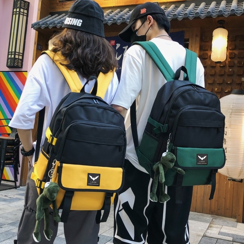Bộ Balo Nam Nữ Phối Màu Thời Trang BL474 Và Túi Đeo Chéo Tiện Lợi LAZA TX486