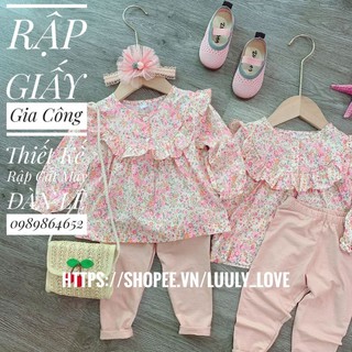 1909 Rập giấy cắt may áo kiểu (1-10t)
