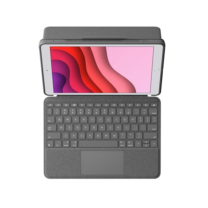 Bàn phím Logitech Combo Touch dành cho iPad Gen 7 và Gen 8