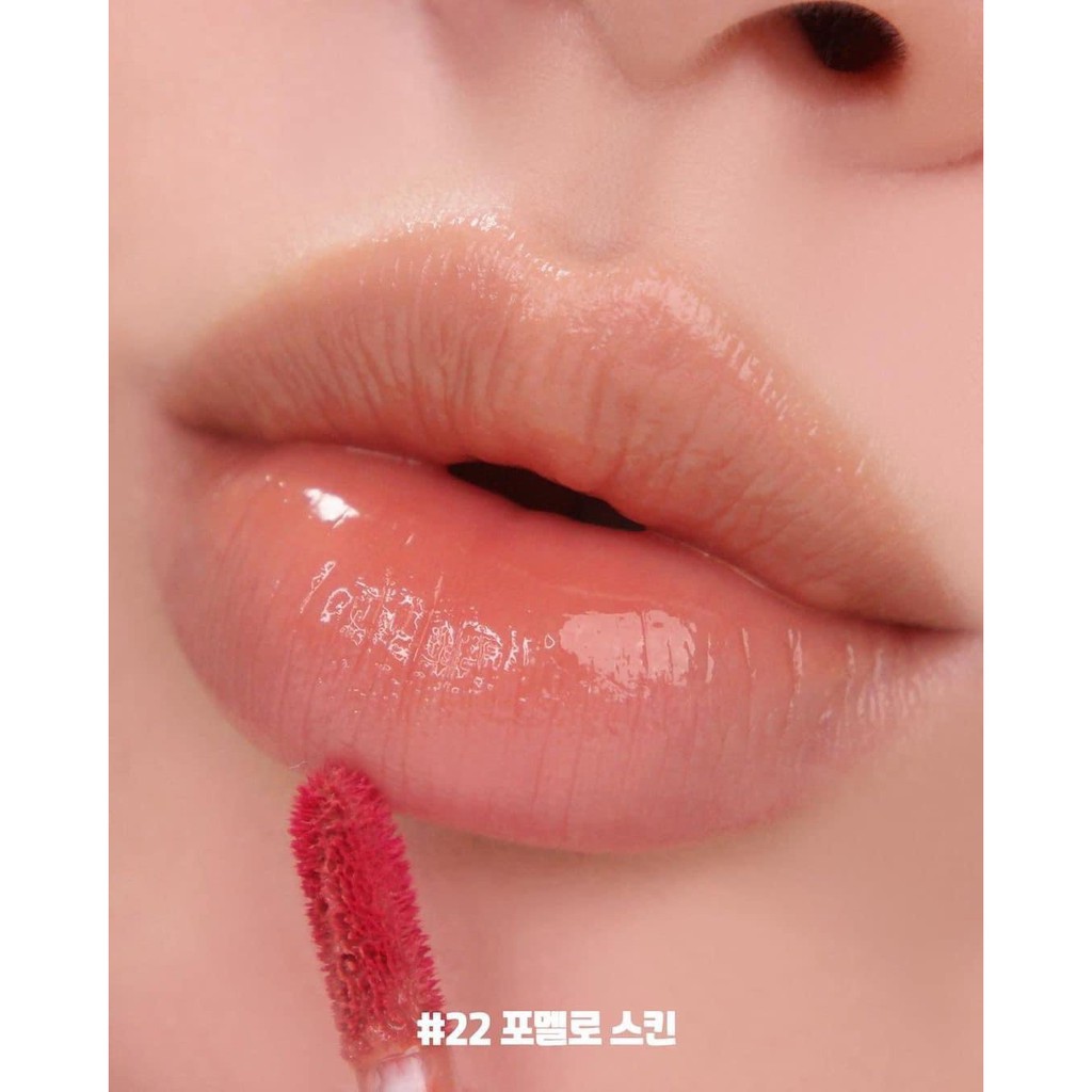 [Mẫu Mới] Son Kem Bóng Romand Màu Cam Nude Juicy Lasting Tint 22 Pomelo Skin