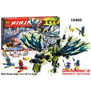 Lắp ráp Ninja Lắp ráp Ninja chiến đấu - Cuộc tấn công rồng của Morro 10400 - 659 chi tiết