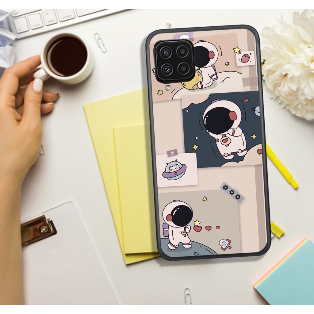[ SIÊU HOT] ỐP LƯNG SAM-SUNG A12/A22 4G/A22 5G/M32  , IN HÌNH ASTRONAUT PHI-HÀNH-GIA, MÀU SẮC BẮT MẮT