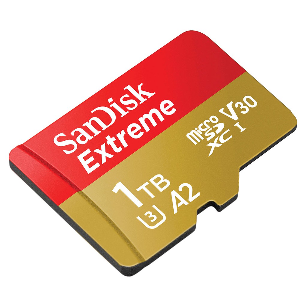 Thẻ nhớ MicroSDXC SanDisk Extreme A2 - 1TB V30 U3 4K Class 10 UHS-I 190MB/s 160MB/s (SDSQXAV-1T00-AN6MA)