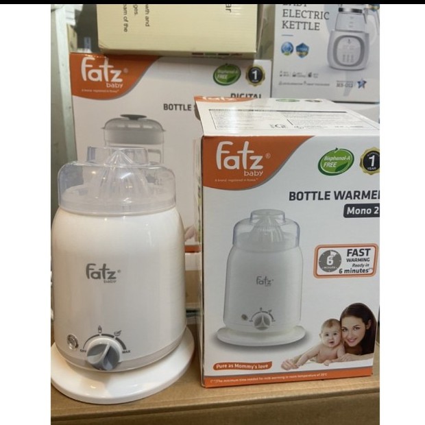 [có nowship][BH12th]Máy hâm sữa 4 chức năng chính hãng Fatz Baby FB3002SL - mono 2