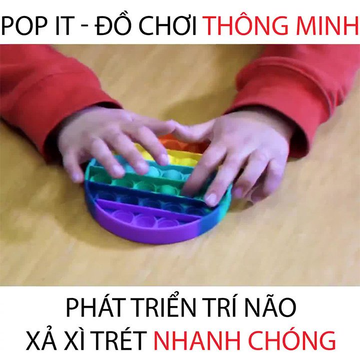 Đồ chơi giải trí thông minh, Pop It 2021, giảm căng thẳng hiệu quả cho người lớn, trẻ em