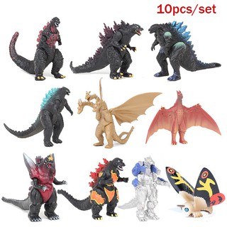 Set 5 mô hình đồ chơi quái vật godzilla