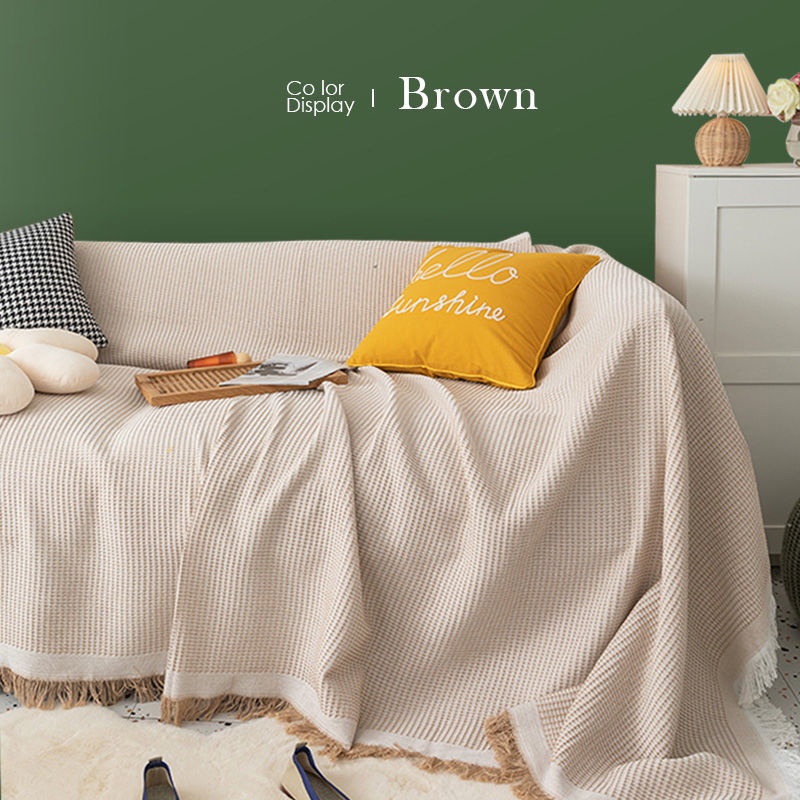 Vỏ Bọc Ghế Sofa Cao Cấp Chống Trượt Phong Cách Bắc Âu