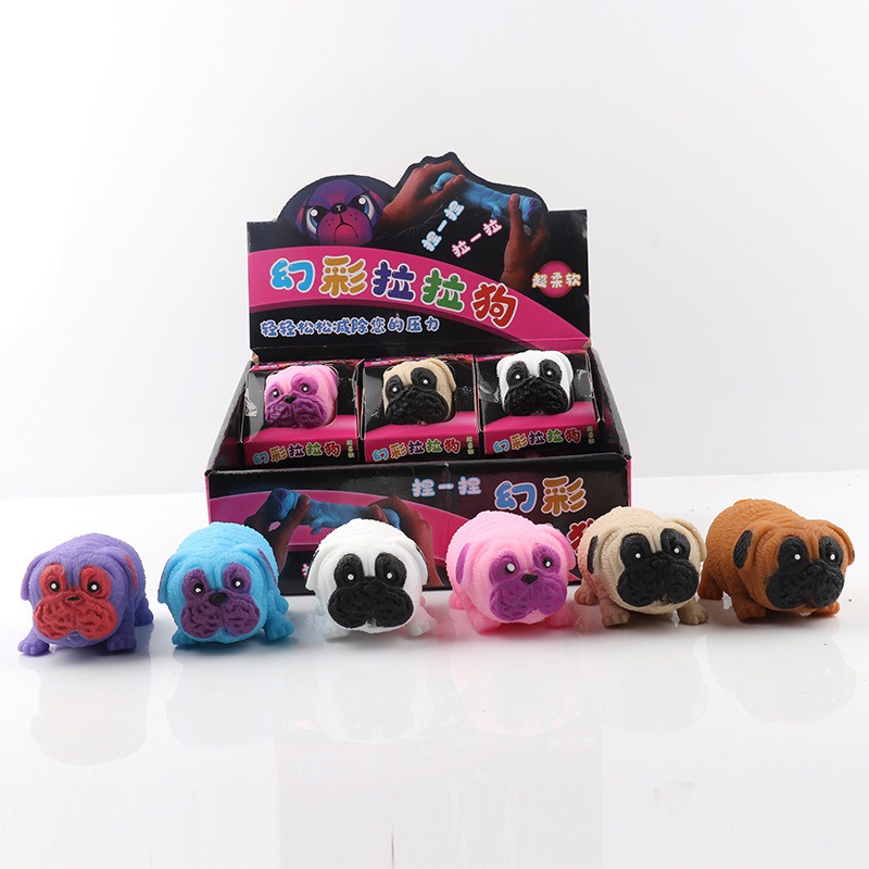 SQUISHY Con Chó PUG chó Pitbull Cát Kéo dài cực đáng yêu hot tiktok bóp xả stress giảm căng thẳng