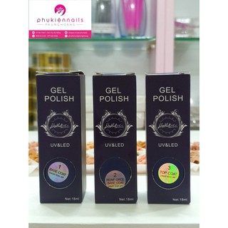 Gel Polish RuBy Base, Top, Cứng Móng Những Ưu Điểm Vượt Trội (Bộ 3 Chai)