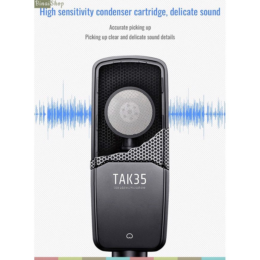 [Mã ELHACE giảm 4% đơn 300K] Soundcard hát karaoke Auto Tune Takstar SC-M1