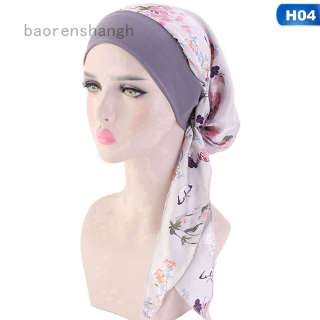 Khăn Turban Trùm Đầu Họa Tiết Đa Dạng Cho Nữ