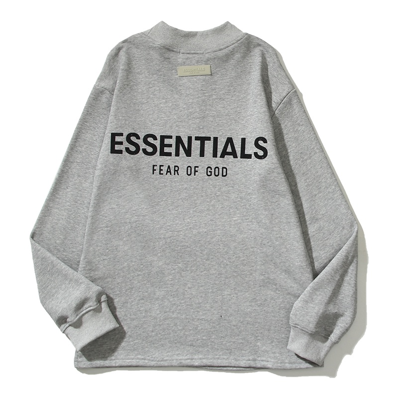 Áo Sweater Cổ Tròn In LOGO Màu Đen Thời Trang Cá Tính