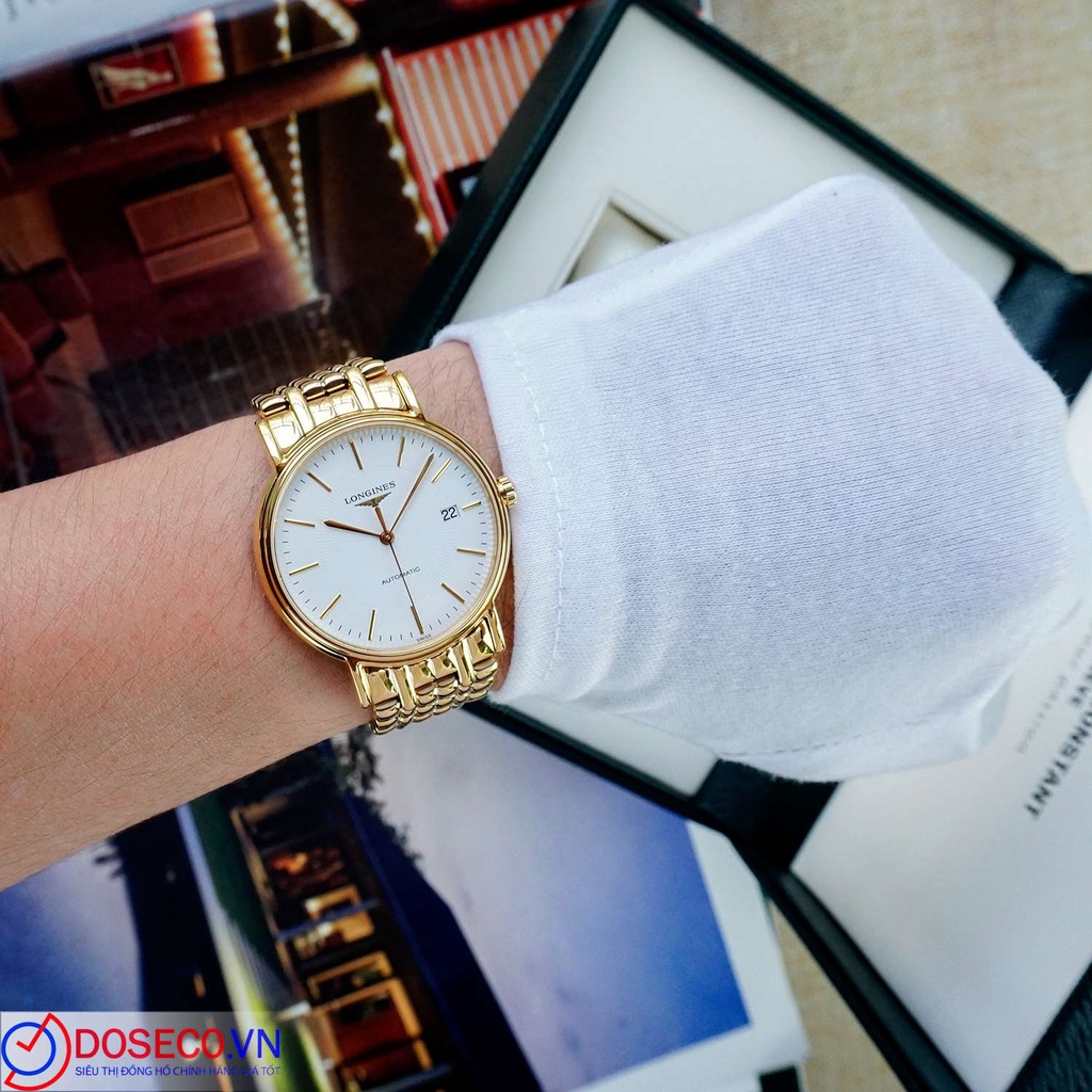 Đồng hồ nam Longines Presence L4.921.2.18.8
