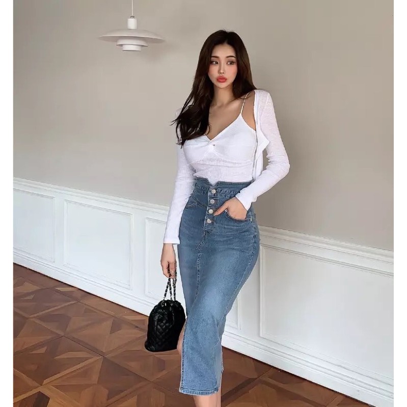 [ODER] CHÂN VÁY BÒ DÀI | BigBuy360 - bigbuy360.vn