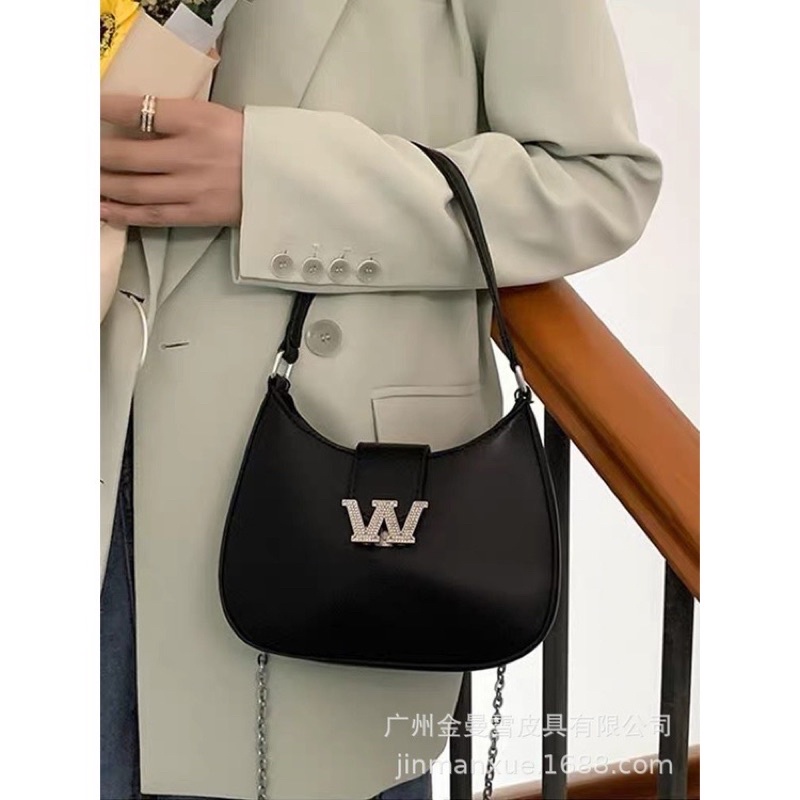 Túi Kẹp Nách W Đá, Túi Xách Nữ Alex