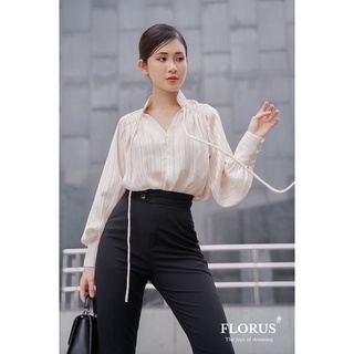 Áo kiểu công sở Fiona Top - Nude