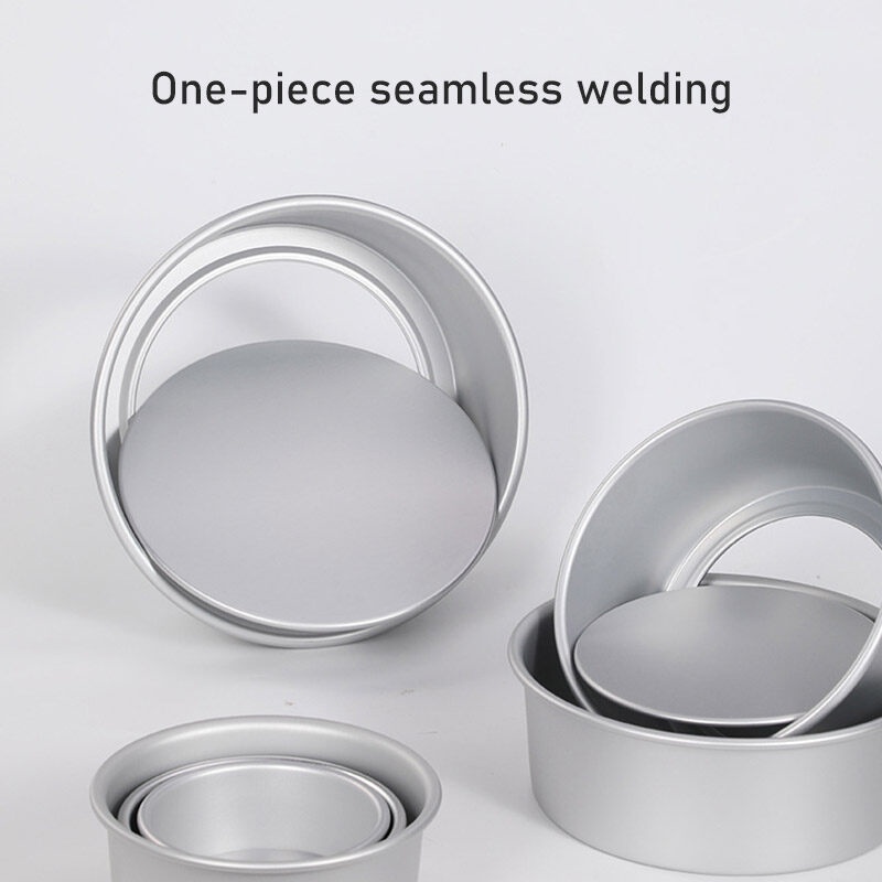 ONLY HOUSE Khuôn Làm Bánh Hình Tròn Bằng Hợp Kim Nhôm Chống Dính Tiện Dụng