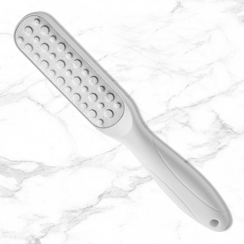 Dụng Cụ Chà Gót Chân Hai Mặt Bằng Thép Không Gỉ