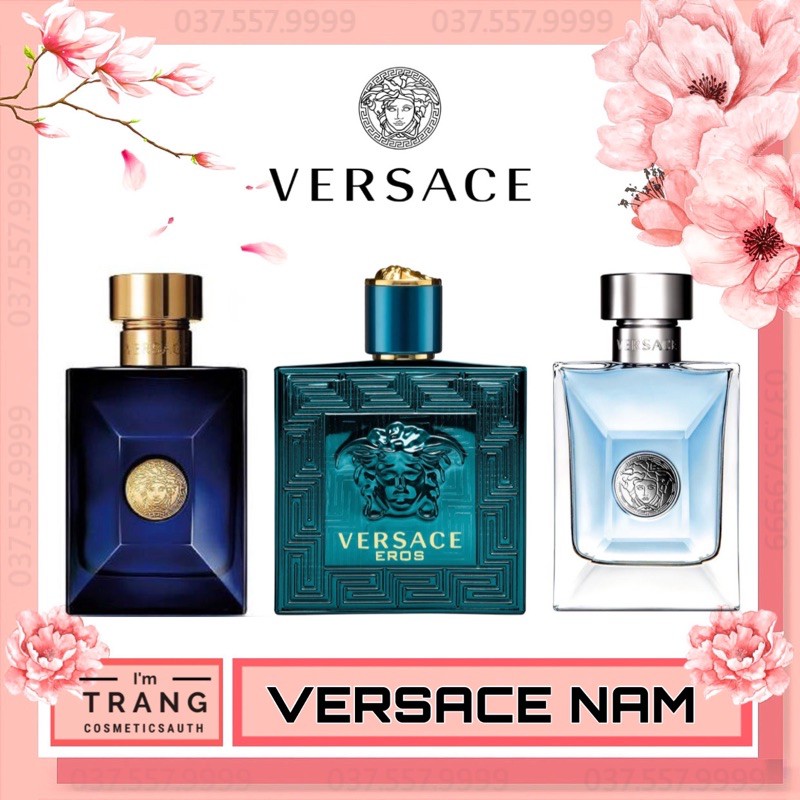 [ Full Size ] Nước Hoa Versace Eros For Men, Nước hoa nam Versace, Versace Pour Homme Full 100ml