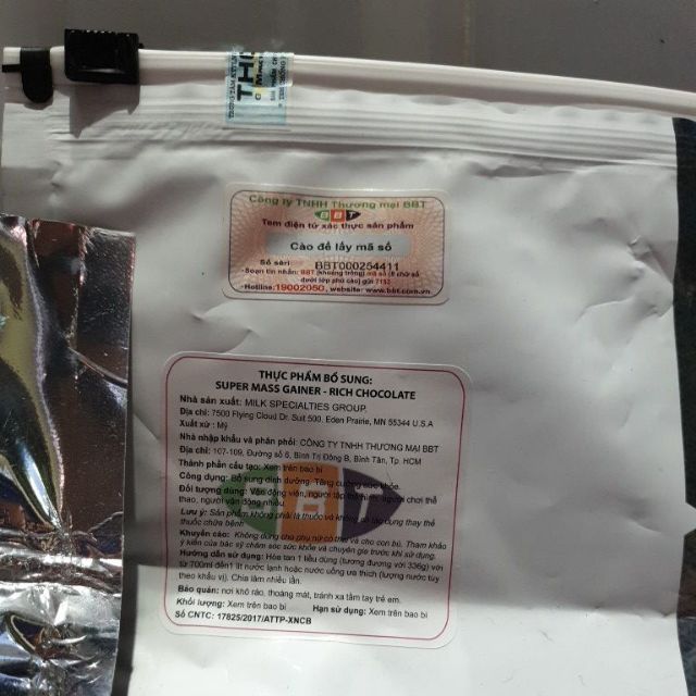 SỮA TĂNG CÂN TĂNG CƠ SUPER MASS GAINER (5.4 KG) | BigBuy360 - bigbuy360.vn