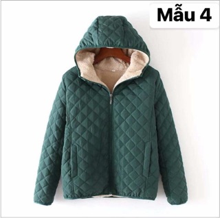 Áo khoác trần trám lót lông