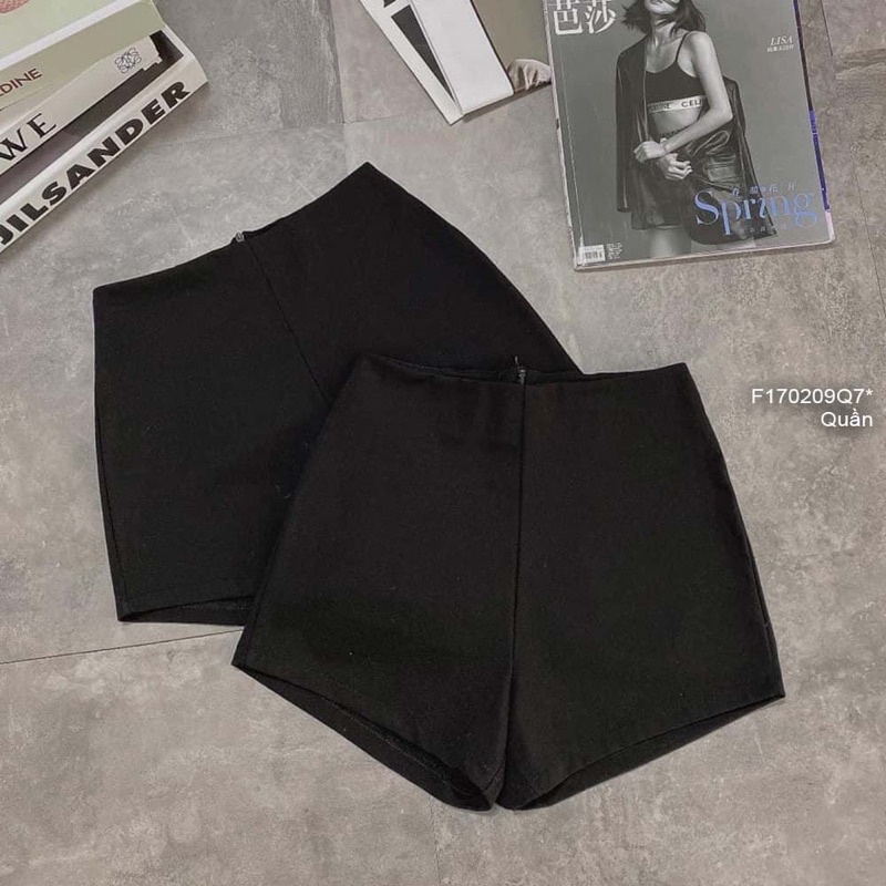 Quần short umi đen