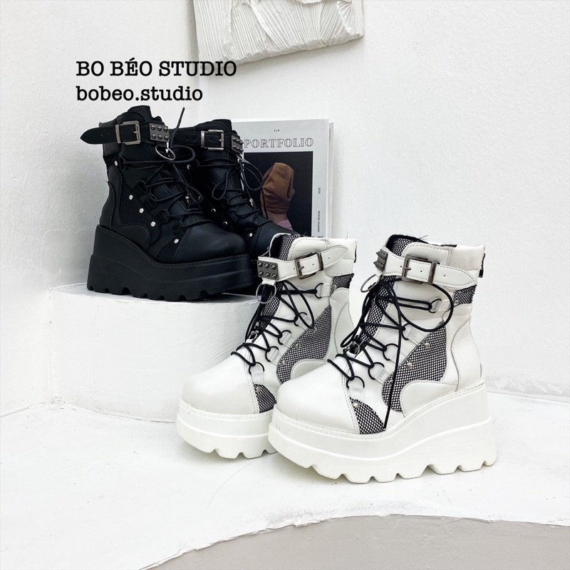 BỐT GOTHIC A2 ĐẾ CAO 10CM