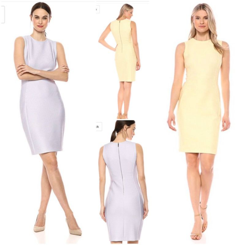 Đầm CK` caro dáng ôm body