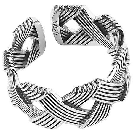 Nhẫn Hình Chiếc Lá Phong Cách Retro C30