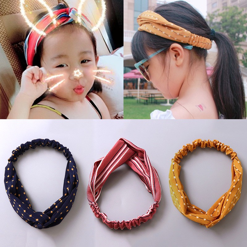 Turban cho bé gái turban nơ bé gái dễ thương thời trang trẻ em BABYSTORE88