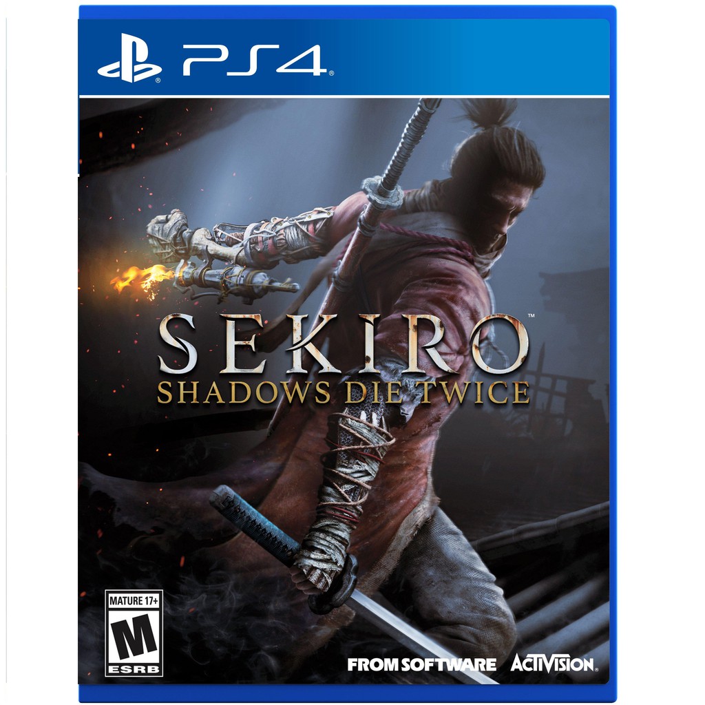 Đĩa game ps4 Sekiro Shadows Die Twice Game Of The Year