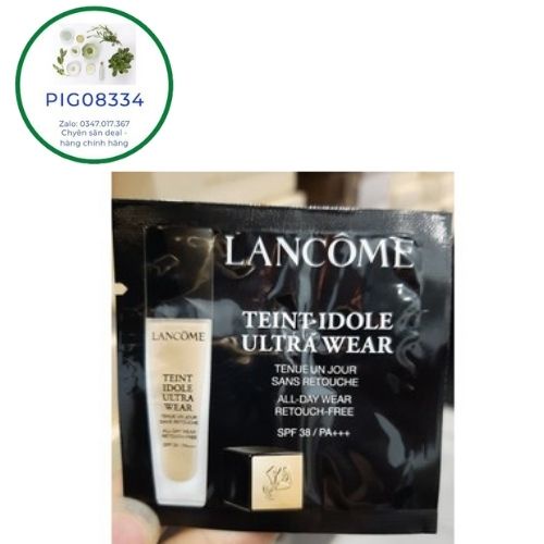 [MMM] - 1 GÓI Lancome Kem Nền Lâu Trôi 24h Teint Idole Ultra Wear SPF38