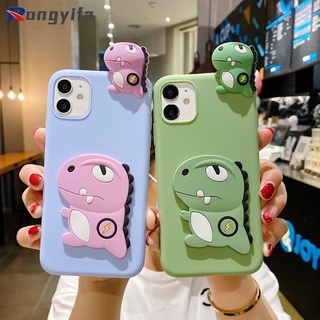 Ốp điện thoại silicon hình khủng long cho Xiaomi Redmi Note 10s 10 9 8t Poco M3 8 7 6 5 Pro Max 9t X3 Gt 4x 4 3 4g 5g
