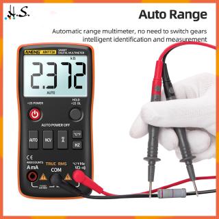 ANENG AN113A Digital Multimeter True RMS with Temperature Tester 4000 Counts Auto-Ranging AC/DC Transistor Voltage Meter