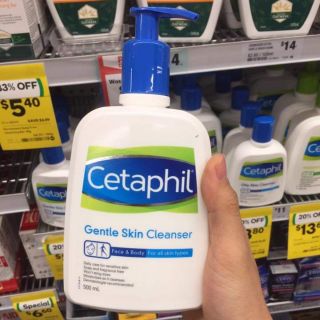 SỮA RỬA MẶT CETAPHIL ÚC (500 ml)