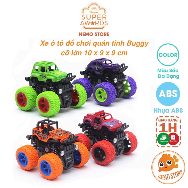 Xe Ô tô đồ chơi địa hình Buggy dùng quán tính bánh to cỡ lớn
