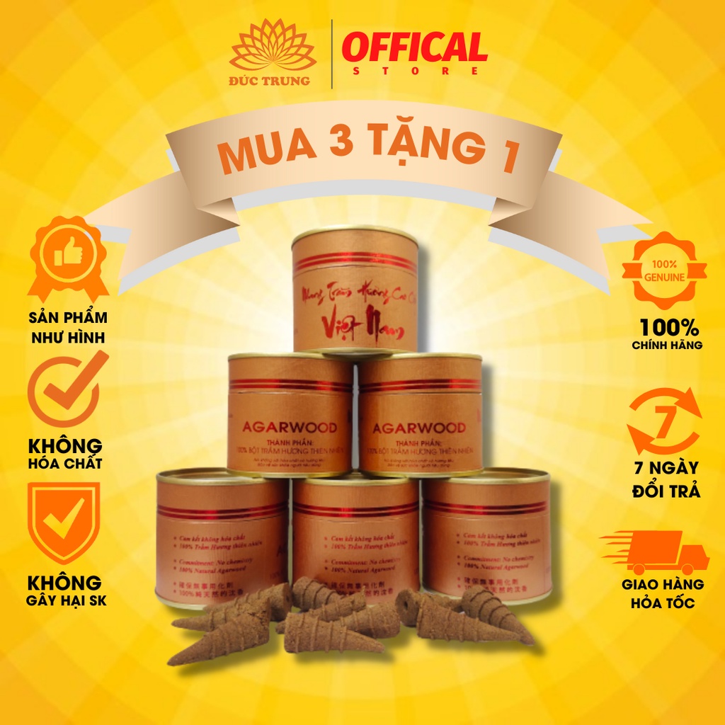 Nụ trầm hương - Trầm hương cao cấp nguyên chất 100% không hóa chất