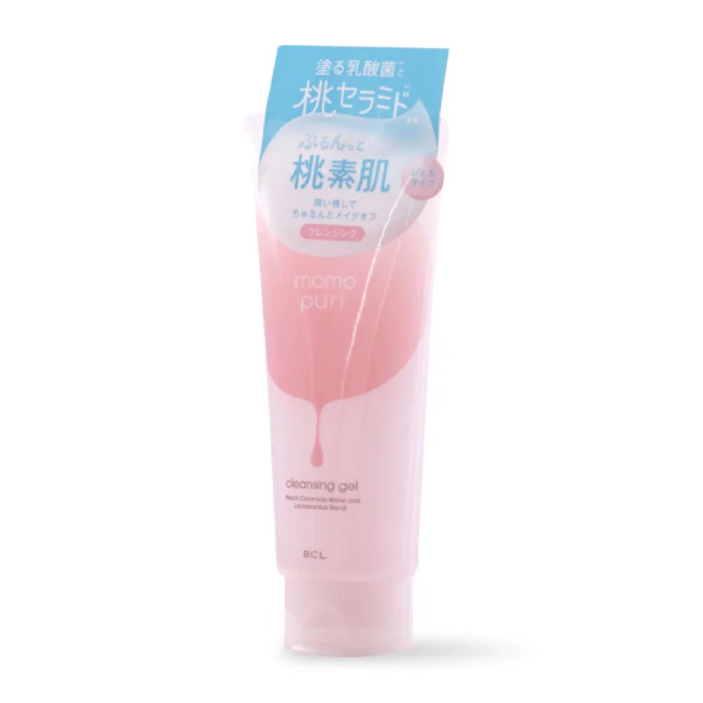Sữa Rửa Mặt Tẩy Trang Dạng Gel Momopuri Hương Đào Cleansing Gel 150g