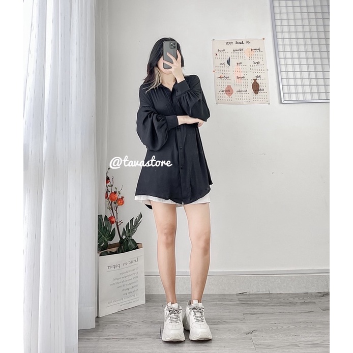 Áo sơmi tơ lụa 2M