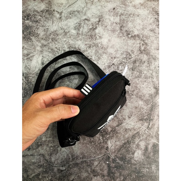 ⚡️XUẤT DƯ - SIÊU RẺ⚡️Túi đeo chéo mini Adidas Festival màu đen XUẤT DƯ FULL TEM TAG CODE