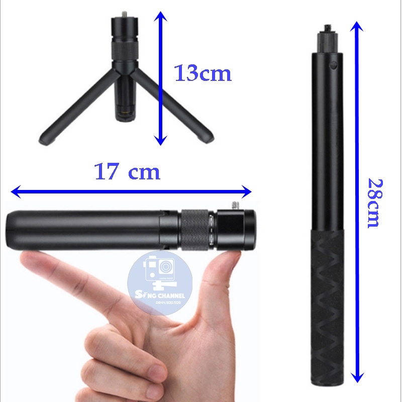 Tay cầm gậy và tripod Bullet Time Bundle cho camera insta360