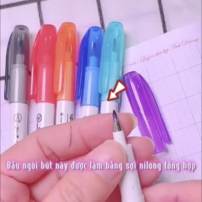 Bút Brush Ánh Dương I Bút mài thầy Ánh 075