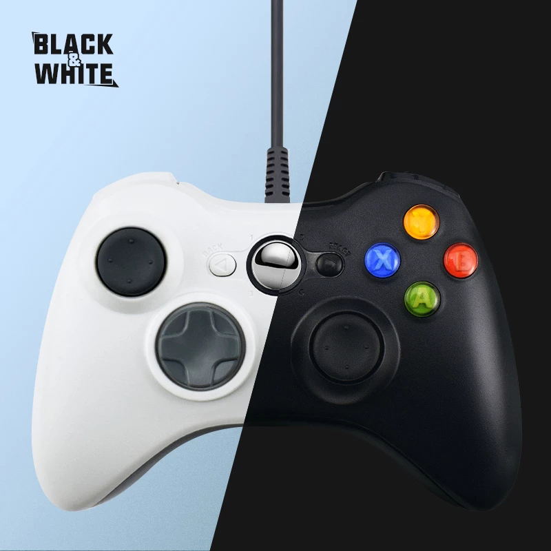 [rogoldVN]USB Wired Gamepad Joystick Official Microsoft PC Controller For Windows 7 8 10