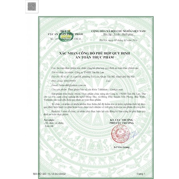 Viên uống bổ não TANAKAN - Hộp 2 vỉ  Date 07/2024