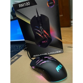 💯 Chuột Gaming RKx RM100, LED RGB cực xịn xò 💯