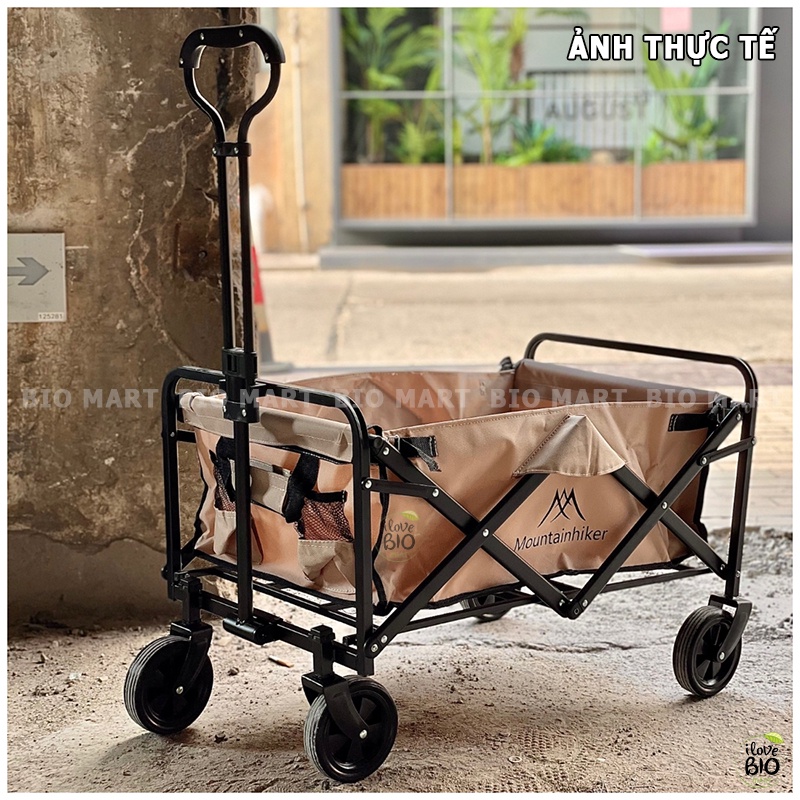 Xe Kéo Dã Ngoại Gấp Gọn Mountainhiker – Xe Kéo Đẩy Đựng Đồ Du Lịch Dã Ngoại Sức Chứa 90Kg - P024 | BigBuy360 - bigbuy360.vn